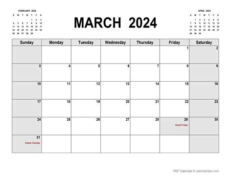2024 March Calendar Pdf Version 1 September 2024 Calendar