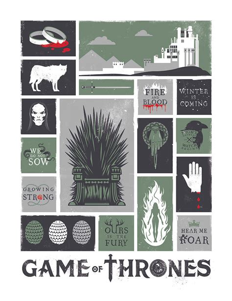 Geek Art Gallery Posters Game Of Thrones
