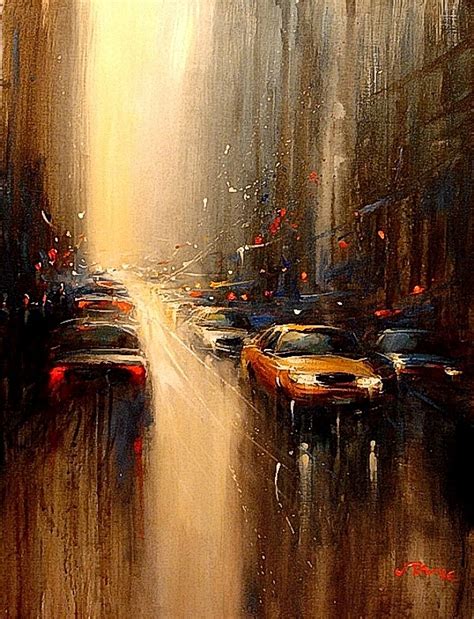 Loving These Rain Soaked Depictions Of New York By Artist Van Tame