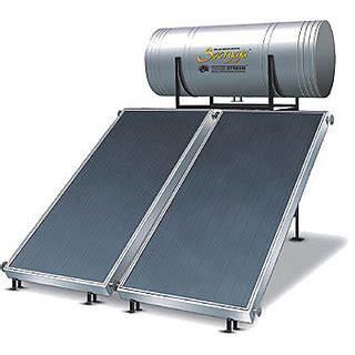 It was developed by the ngo. Solar Water Heater , Geysers