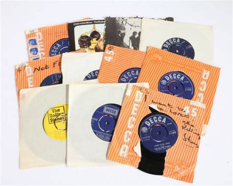 10x The Rolling Stones 7 Singles In United Kingdom