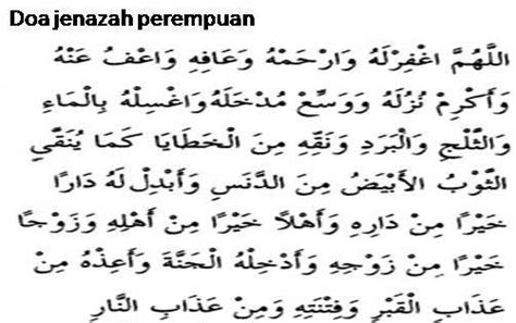 Bacaan Doa Sholat Jenazah Lengkap Singkat Panjang Sesuai Sunnah - Doa
