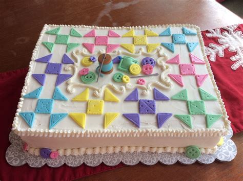 Christmas is a religious holiday celebrating the birth of jesus as well as a cultural and commercial event. Quilt-themed cake for quilting guild Christmas Party. Half ...