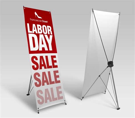 X Banner Signs And Stands Shop Vertical Standing Displays Signazon