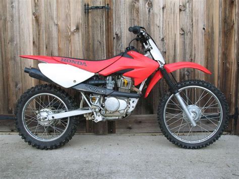 I would go with the crf100f i ride one, theyre really good bikes and theyre from honda. HONDA 100 DIRT BIKE for sale on 2040-motos