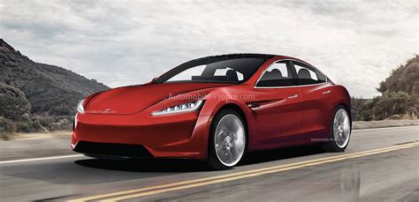 Tesla Model S Refresh Rendered Based On New Roadster Dope Or Nope