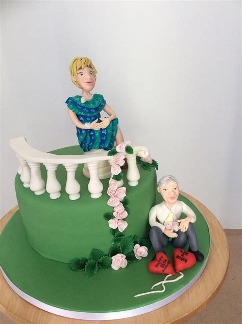 55th Anniversary Cake By Cinta Barrera Cakesdecor