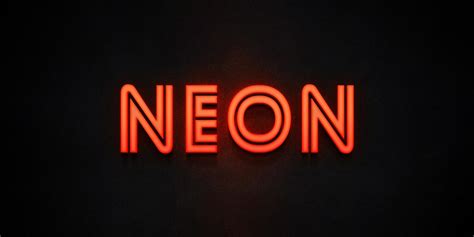 25 Best Neon Sign Mockup Templates The Designest