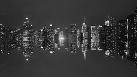 Black White Background Of Cityscape Skyline Stock Footage Sbv 307650258