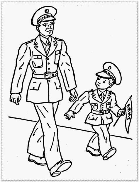 Download Veteran's Day Coloring Pages | Realistic Coloring Pages