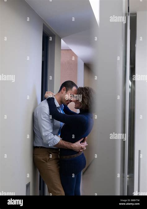 Man Woman Kissing In Office Hi Res Stock Photography And Images Alamy