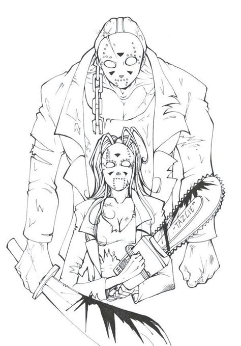 Jasey Voorhees x Jason Voorhees | Jason friday, Horror movies