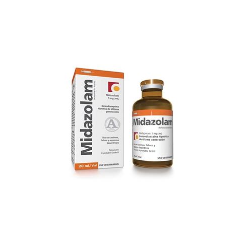 Cloruro de sodio 0.85 g envases conteniendo 1 ampolla de 5, 10 y 20 ml. RICHMOND - MIDAZOLAM 20 X 20 ML- - Finelli
