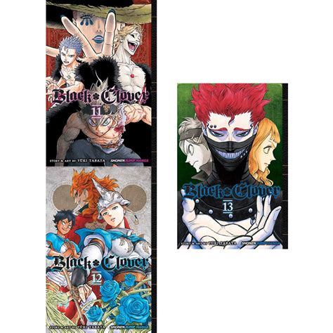 Black Clover Manga Vol 11 13 Collection 3 Books Set By Yuki Tabata