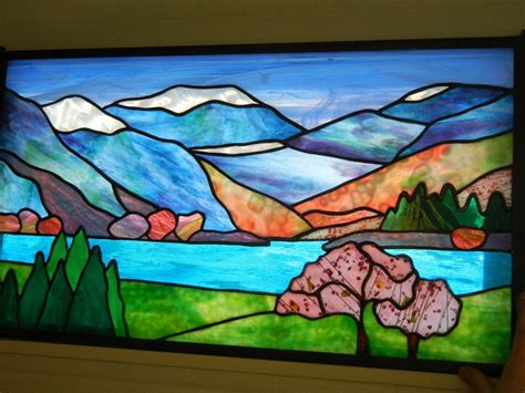 Stained Glass Windows Calgary | Landscapes | Rhonda’s Stained Glass