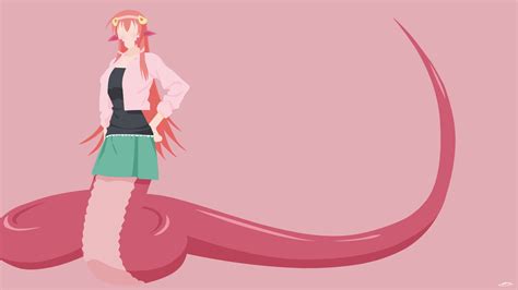 Skirt Pointed Ears Tail Long Hair Monster Musume Miia Monster Musume Everyday Life With