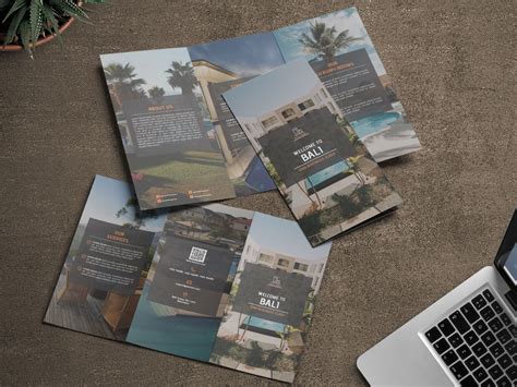 Hotel Tri Fold Brochure Template Techmix