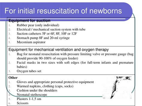 Ppt Primary Neonatal Resuscitation Order 312 From 06 08 2007 Hot Sex