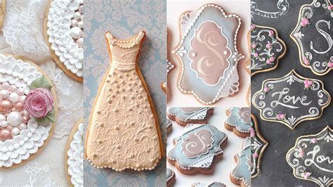 Cookies For Weddings Cookie Decorating Compilation By Sweetambs Youtube
