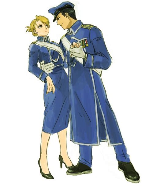 Roy Mustang And Riza Hawkeye Roy Mustang Fan Art Fanpop