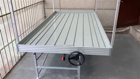 Movable Hydroponic Abs 4x8 Flood Tables And Trays Buy High Quality