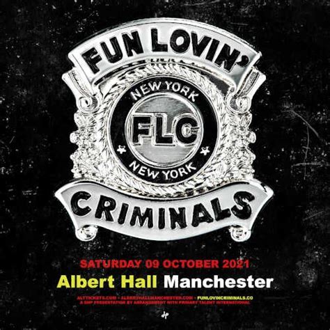 Cancelled Fun Lovin Criminals Albert Hall Manchester