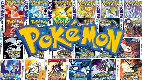 All Pokemon Games Ever Made New 2018 Youtube