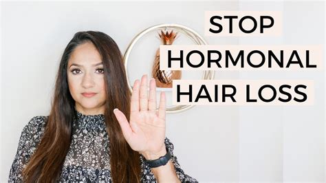 How To Stop Hormonal Hair Loss Youtube