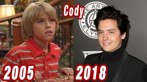 The Suite Life Of Zack Cody Then And Now Youtube