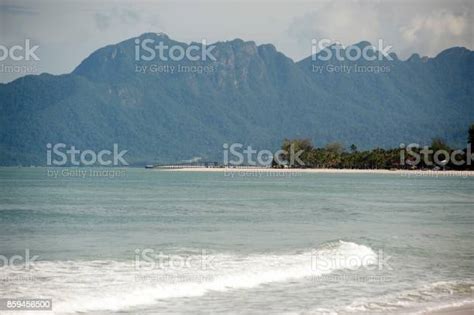Black Sand Beach At Langkawi Island Malaysia Stock Photo Download