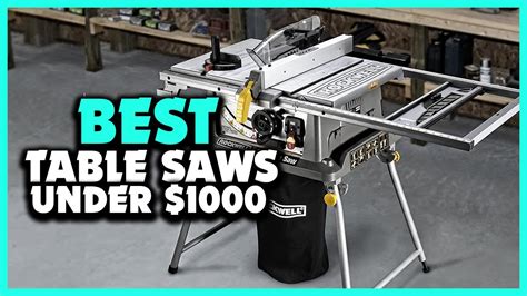 Top 5 Best Table Saws Under 1000 Of 2023 Youtube