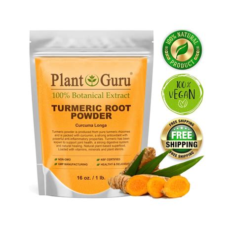 Turmeric Root Powder 1 Lb Curcuma Longa Tumeric Spice Herb Etsy