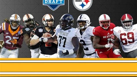 Full round 2018 nfl mock draft projections, with trades and compensatory picks based on weekly team projections and college and amateur player draft date: A recap of the Steelers' 2018 draft class