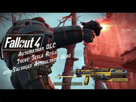 Fallout Automatron Dlc Ivey S Tesla Rifle Salvaged Assaultron