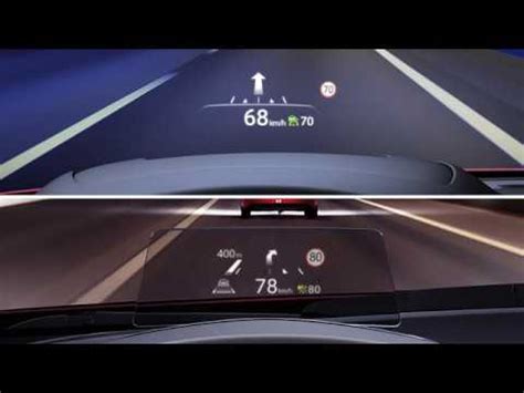 Mazda CX-5 Head up-display med trafikskyltsavläsning 