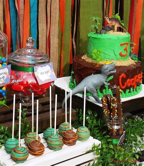 Dinosaurs Birthday Party Ideas Photo 4 Of 18 Catch My Party