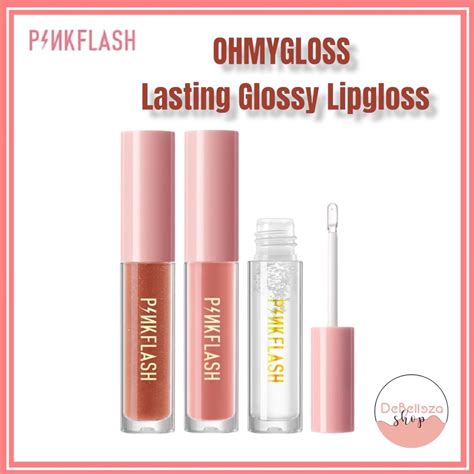 Jual Pinkflash Pf L Ohmygloss Lasting Glossy Lipgloss Pink Flash Shopee Indonesia