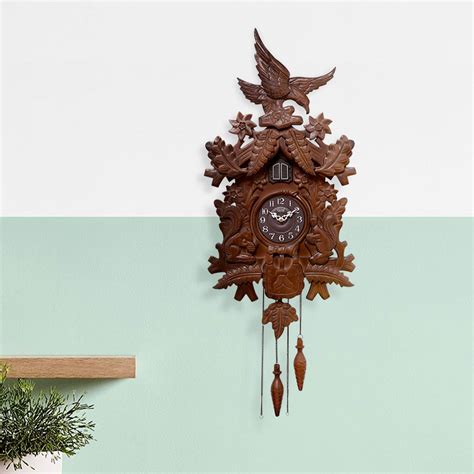 Cuckoo 007 Brown Solid Wood Cuckoo Clock Orpat