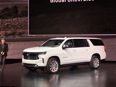 Gm Unveils New Chevrolet Tahoe Suburban Suvs