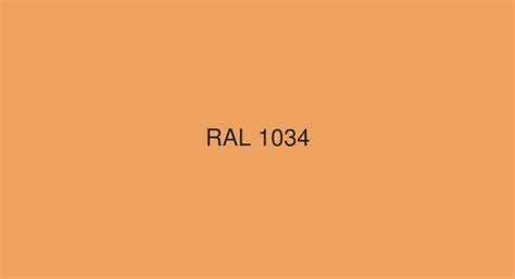 Ral Pastel Yellow Ral 1034 Color In Ral Classic Chart