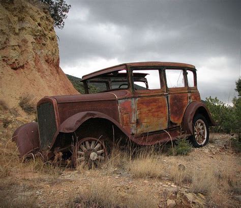 Automovil Abandonado Abandoned Cars Old Vintage Cars Old Cars