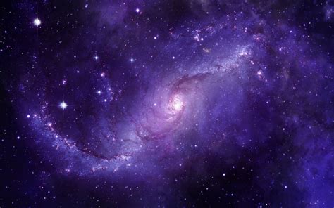 Download Star Purple Space Sci Fi Galaxy Hd Wallpaper