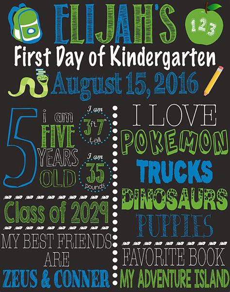 First Day Of School Sign Back To School Sign First Day Of Etsy