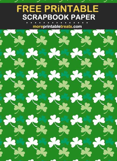 Get free shamrock alphabet 3b68 printable coloring pictures and pages for free in jpeg, png check here shamrock alphabet 3b68 coloring pages which are completely free to download. Shamrock Scrapbook Paper in 2020 | Printable scrapbook ...