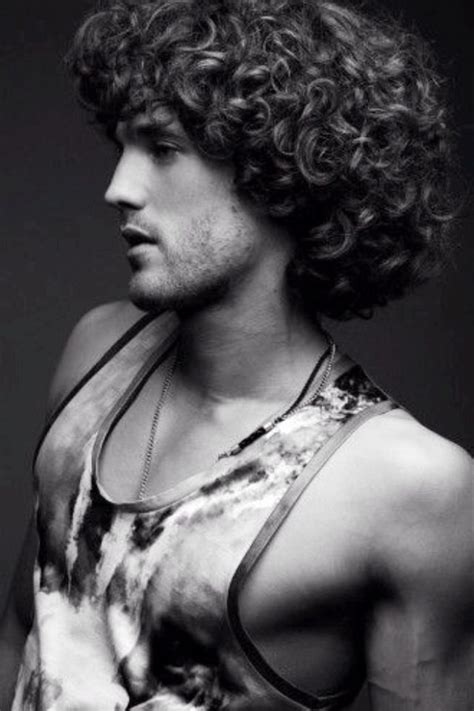 Whether emma stone's casual curly lob style takes your fancy, or you want to make a statement with jessica biel's thick choppy waves, we've got a style inspiration to suit you. Max Rogers | Long hair styles men, Curly hair men, Tousled ...