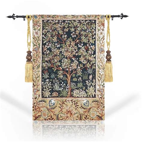 Tree Of Life Belgium Tapestry Wall Carpet Moroccan Decor Tapestry