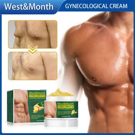 Giftwest Month Gynecomastia Tightening Ginger Cream Pectoral Muscle