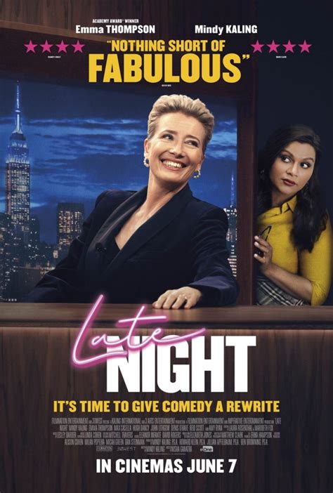 Late Night Trailer Watch The Comedy Starring Emma Thompson Here