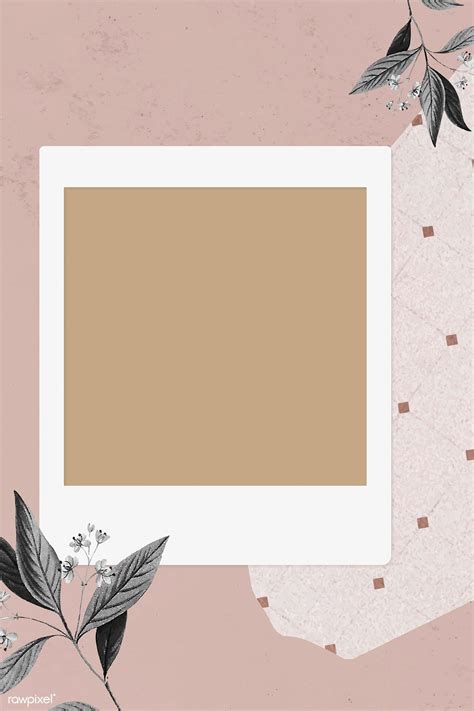 Instagram grid png collections download alot of images for instagram grid download free with high quality for designers. Blank collage photo frame template on pink background ...