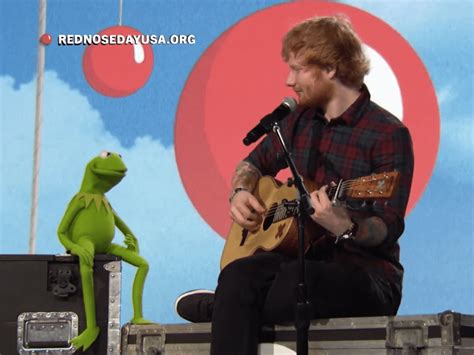 Ed Sheeran Sang Rainbow Connection With Kermit The Frog And Had The